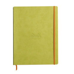 Rhodia Softcover Notebook - A4 - Anise Green - Lined